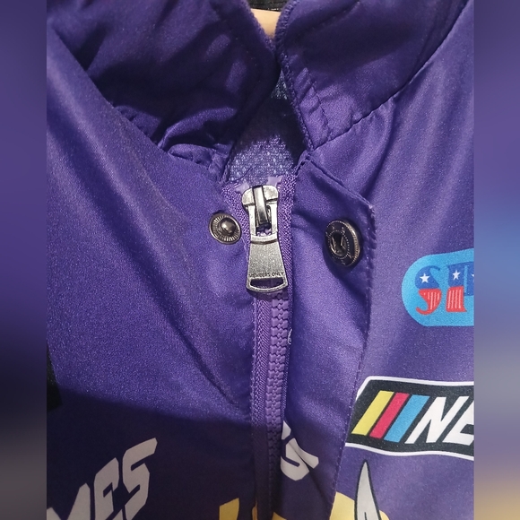 Looney Tunes × Members Only color Block Windbreaker Men's Size: L (NEW) - Picture 8 of 11